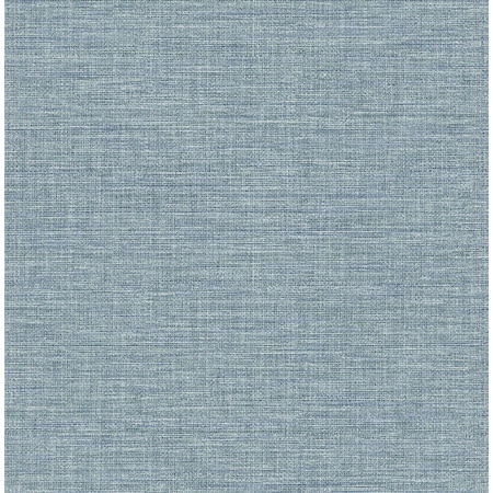 Manhattan Comfort Portsmouth Exhale Sky Blue Texture 33 ft L X 205 in W Wallpaper BR4014-26459
